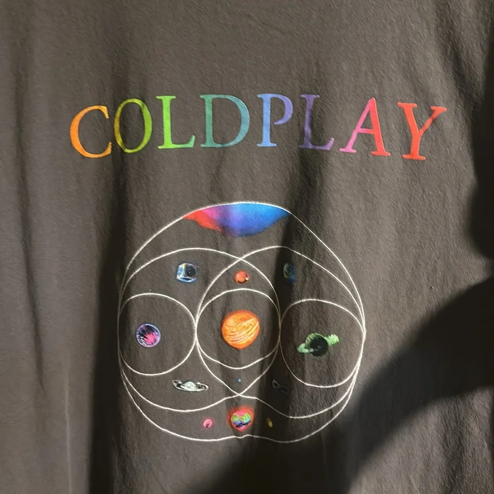 Vintage Coldplay music of the spheres concert tour tee xxl - Picture 2 of 4